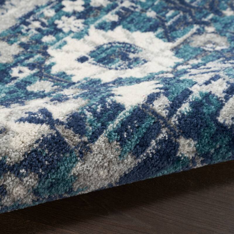 Nourison Passion Boho French Country Floral Area Rug.