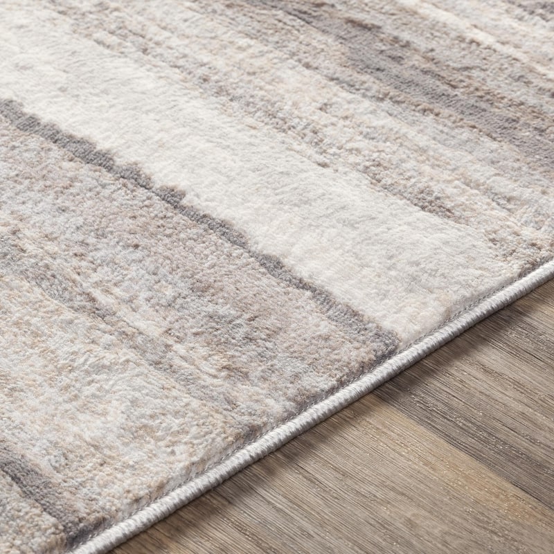 Livabliss Roma Modern Striped Area Rug