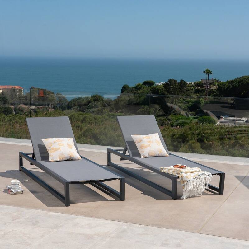 Outdoor CHAISE LOUNGE( SET OF 2 )