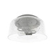 preview thumbnail 3 of 9, Hunter Hartland 2-Light Flush Mount Ceiling Light, Damp Rated - Bathroom, Bedroom, Hallway - Farmhouse, Industrial