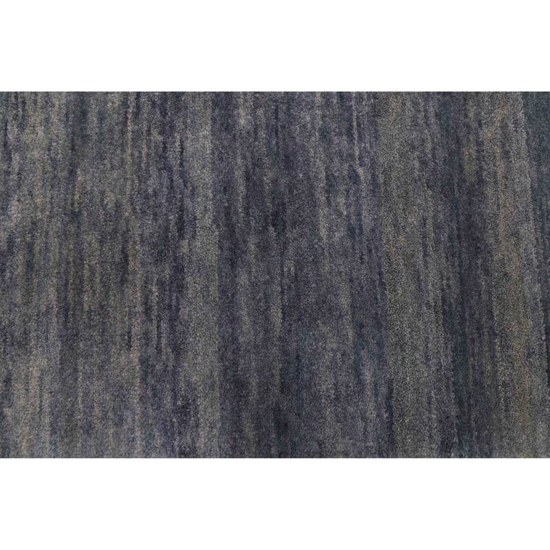 ECARPETGALLERY Hand-knotted Pak Finest Gabbeh Light Denim Blue Wool Rug - 4'0 x 6'0