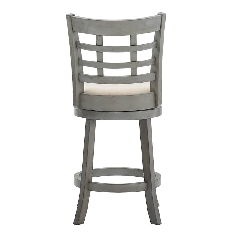 Verona Swivel High Back Counter Height Stool by iNSPIRE Q Classic