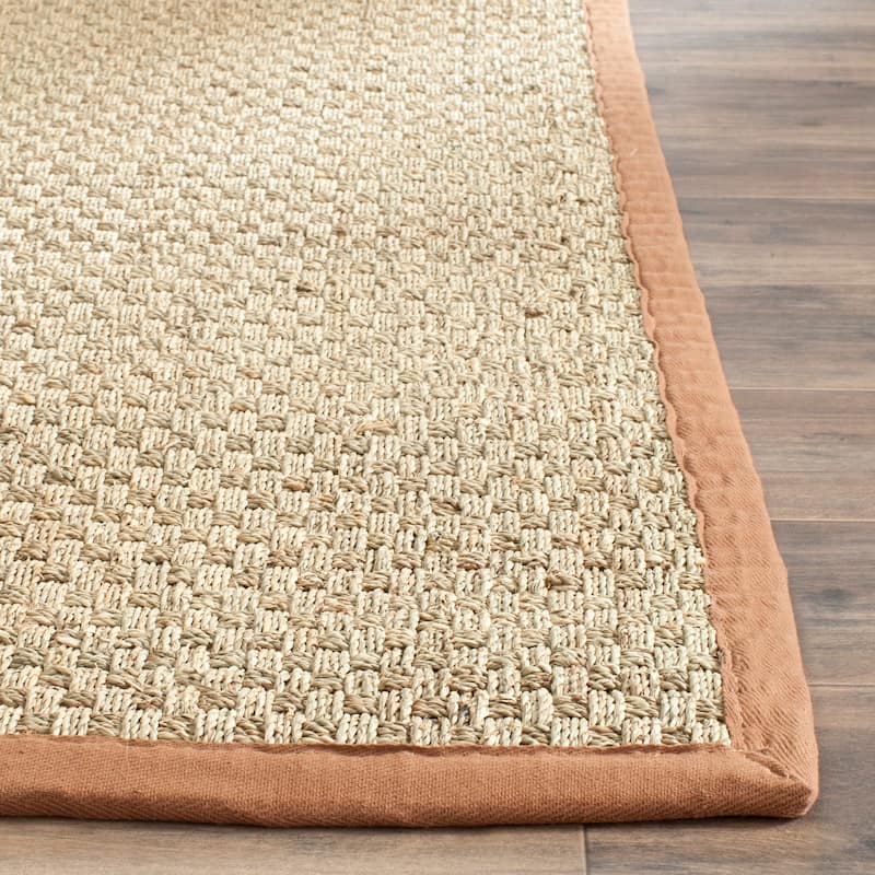 SAFAVIEH Natural Fiber Zymryd Basketweave Seagrass Rug