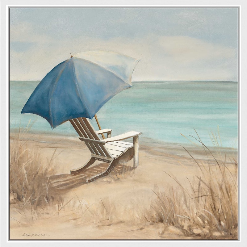 "Summer Vacation I" by Carol Robinson Print on Floating Canvas
