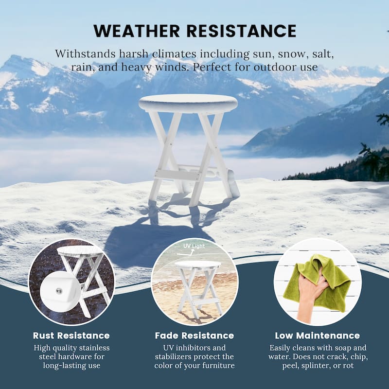 Laguna Patio Round Folding Dining Table