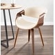 preview thumbnail 1 of 29, Carson Carrington Kanteborg Faux Leather/Wood Dining Chair
