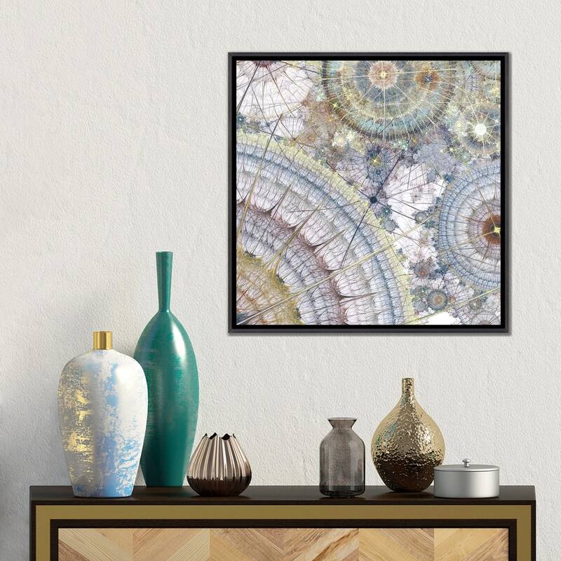iCanvas "Clockworks II" by James Burghardt Framed