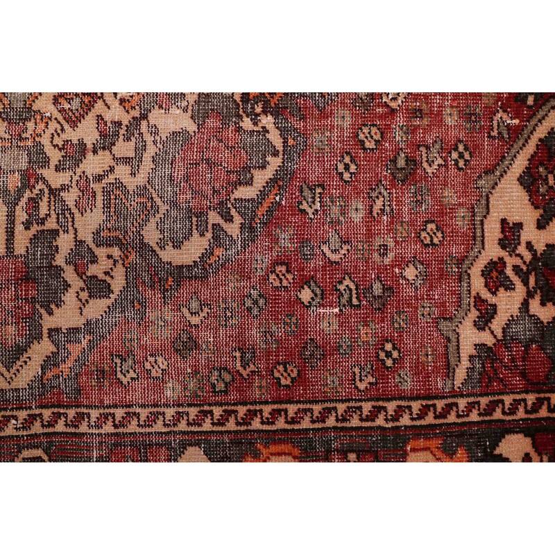 ECARPETGALLERY Hand-knotted Konya Anatolian Red Wool Rug - 5'1 x 10'0