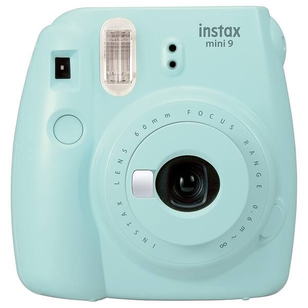 Shop Fujifilm Instax Mini 9 Ice Blue W Macaron Film Accessory Bundle Overstock 21292406