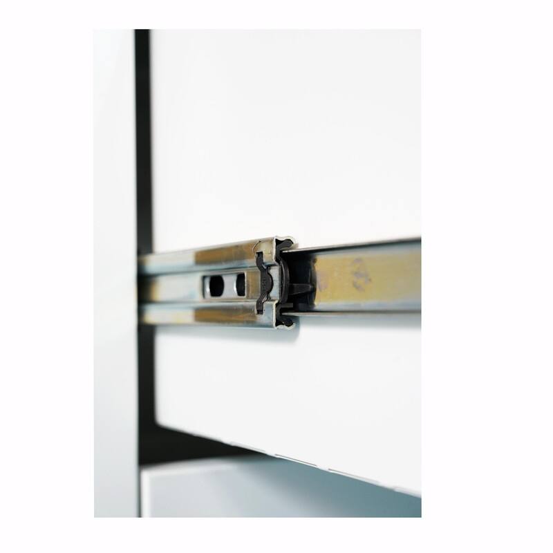 71" Tall Metal Wardrobe Cabinet with 2 Drawers, Hanging Rod, and 2 Doors, Wardrobe Closet with Shelf