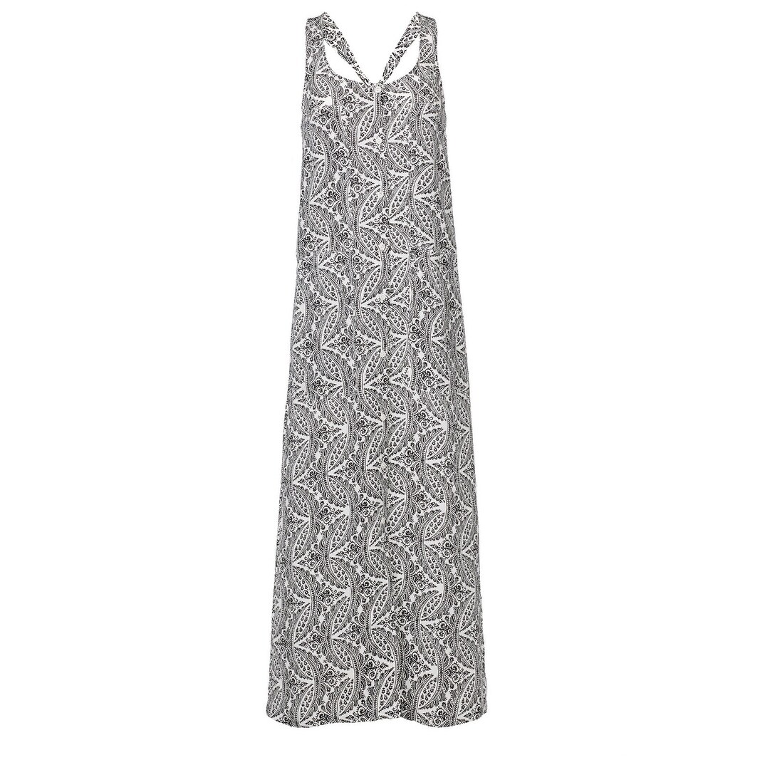theory black and white dress