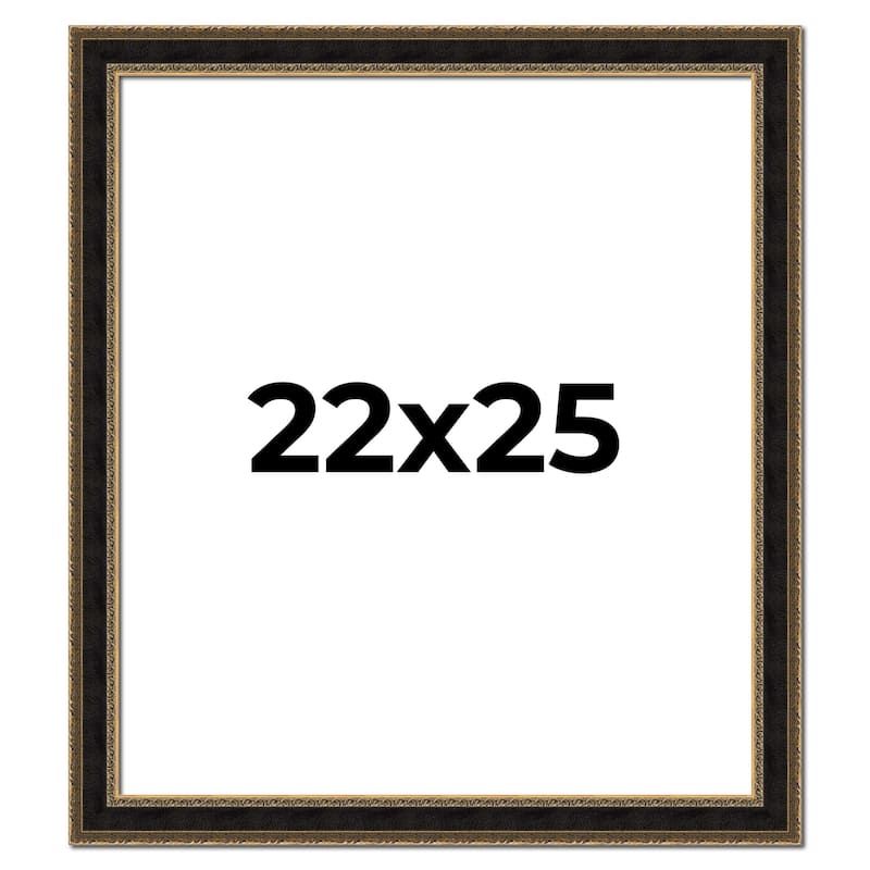 22x25 Frame Gold Antique Vintage Sold Wood Picture Frame | 1.75 Inch