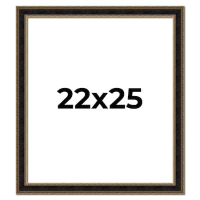 22x25 Frame Gold Antique Vintage Sold Wood Picture Frame | 1.75 Inch