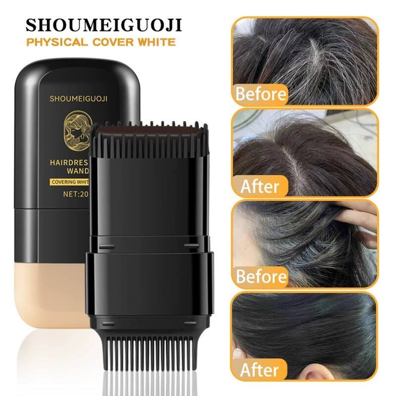 2 in 1 Hair Color Stick with Comb