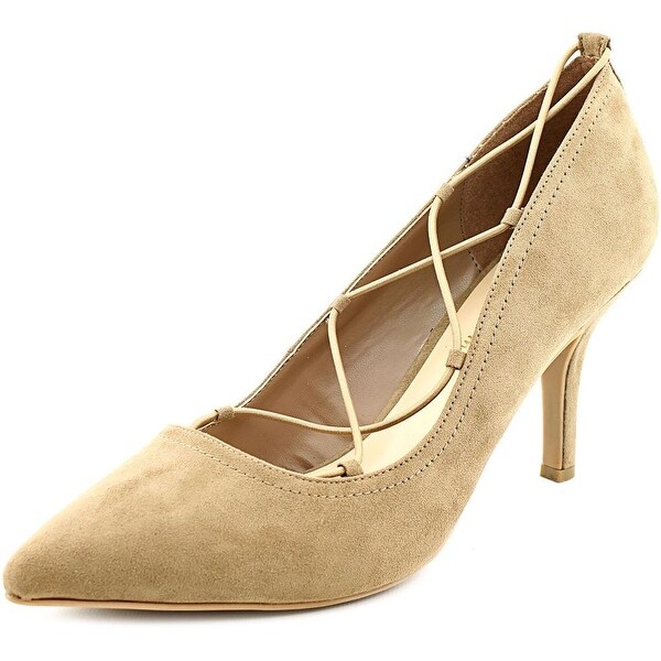 Ann Marino by Bettye Muller Kalysta Women Pointed Toe Suede Brown Heels