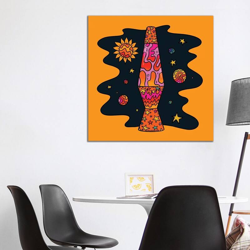 iCanvas "Leo Lava Lamp" by Doodle By Meg Canvas Print - 37x37x1.5