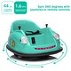 preview thumbnail 37 of 54, Bumper Cars for Toddlers, Electric Kids Ride On Bumper Car Gift, 12V Battery Ride On Car w/Parent Remote Control