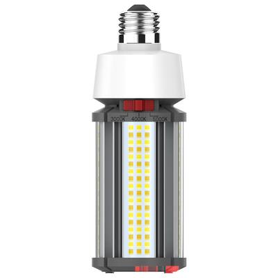 27 Watt LED HID Replacement CCT Selectable Type B Ballast Bypass Medium Base 277-347 Volt ColorQuick Technology - White