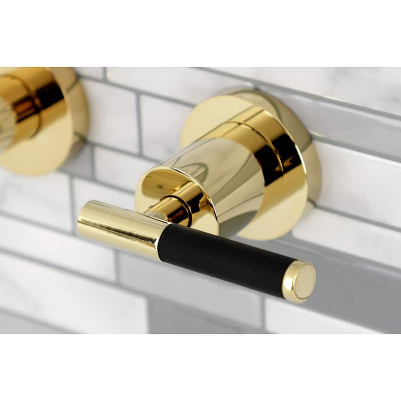 Kaiser Two-Handle Wall Mount Tub Faucet