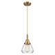 Option Brushed Brass / Clear Shade