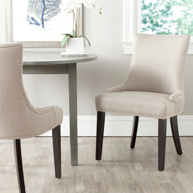 SAFAVIEH Lester Dining Chair (Set of 2) - 24"W x 25"D x 39"H
