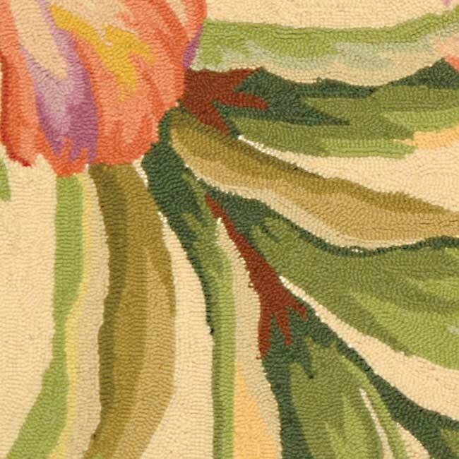 SAFAVIEH Handmade Chelsea Terraza French Country Wool Rug