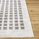 preview thumbnail 9 of 29, Livabliss Fossay Shag Modern & Contemporary Checkered Washable Area Rug