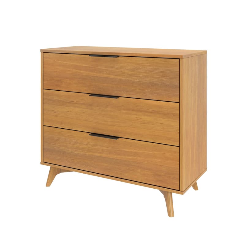 Plank and Beam Haven 3-Drawer Dresser with Pull Handles