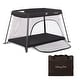 preview thumbnail 13 of 16, Dream On Me Travel Light Playard with Mesh Zipper Door Black
