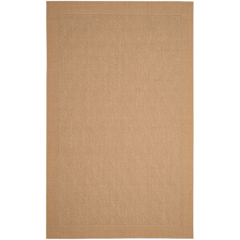 SAFAVIEH Palm Beach Tadako Trellis Sisal/ Jute Rug