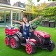 preview thumbnail 18 of 24, Kids Ride On Tractor with Trailer, 12V Battery Powered Electric