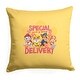 preview thumbnail 1 of 2, Nickelodeon Paw Patrol Special Delivery 18 Inch Throw Pillow