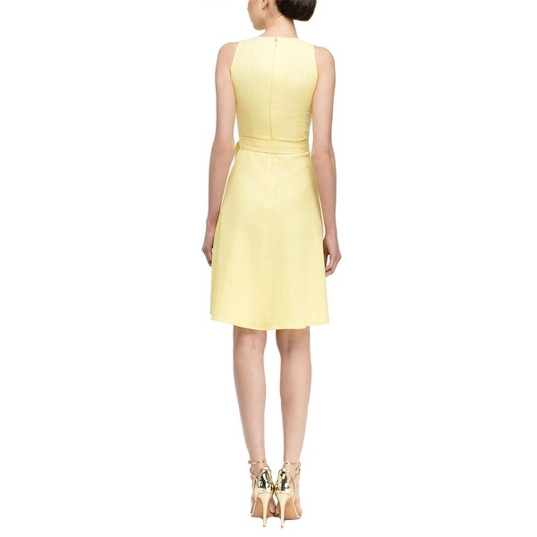linen blend dress