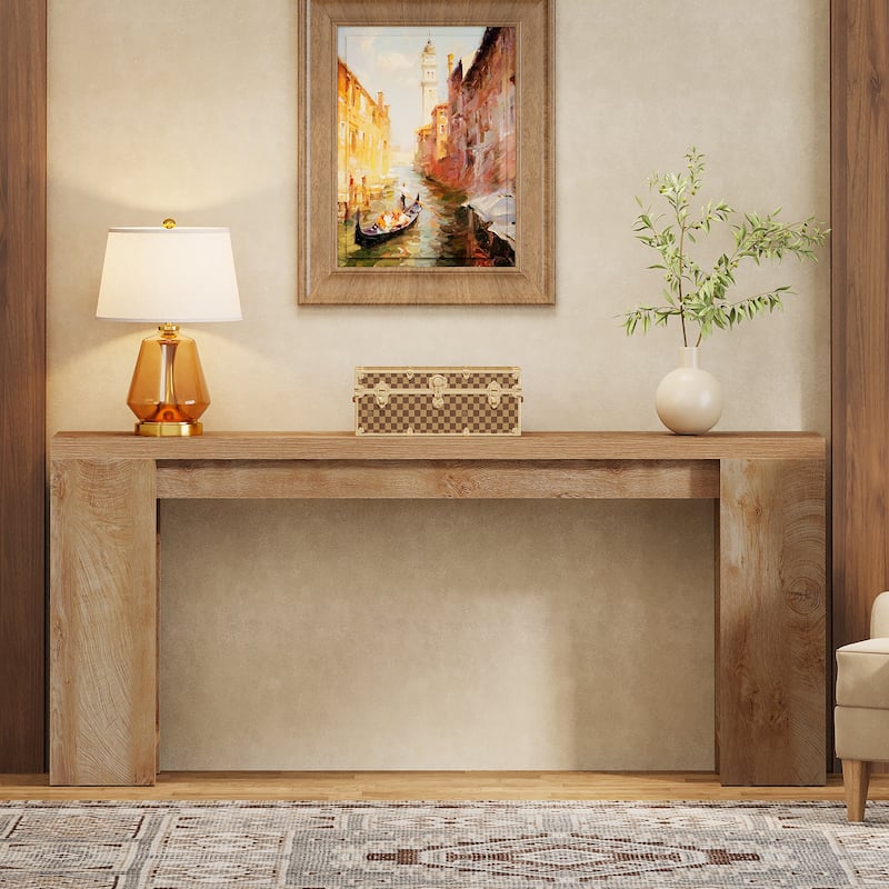 70.9" Long Console Sofa Table for Entryway Living Room - 11.81"D x 70.9"W x 33.5"H
