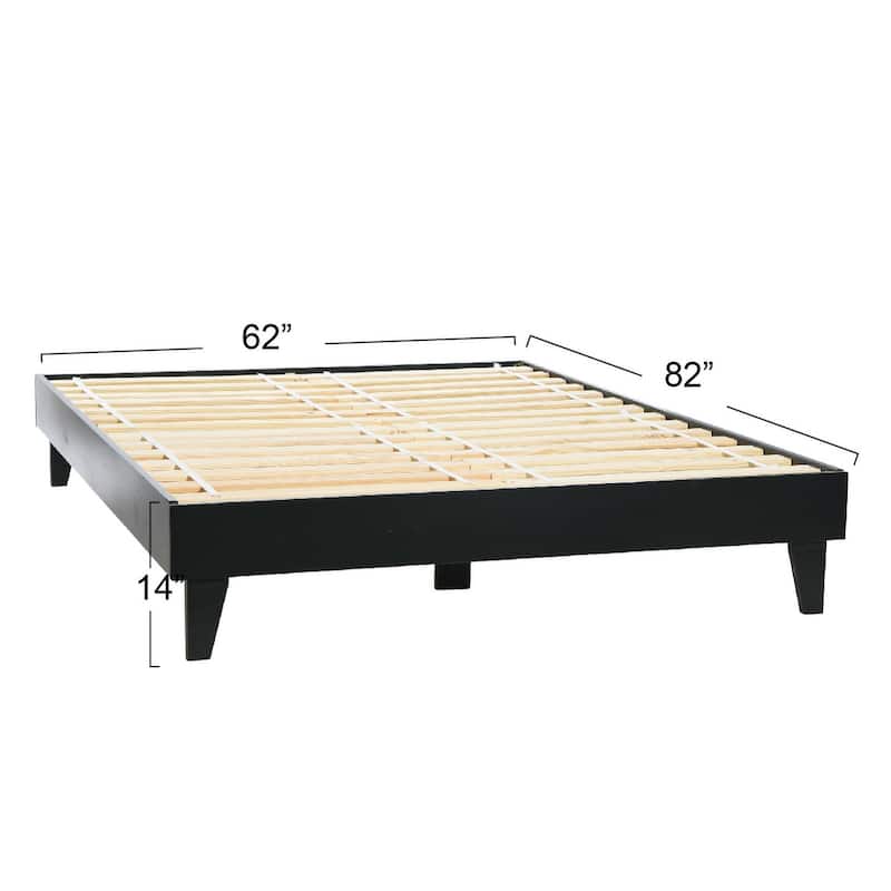 Wood Platform Bed