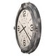 preview thumbnail 3 of 1, Howard Miller Seven Seas, Coastal, Nautical, Rustic and Industrial Style Wall Clock, Reloj de Pared