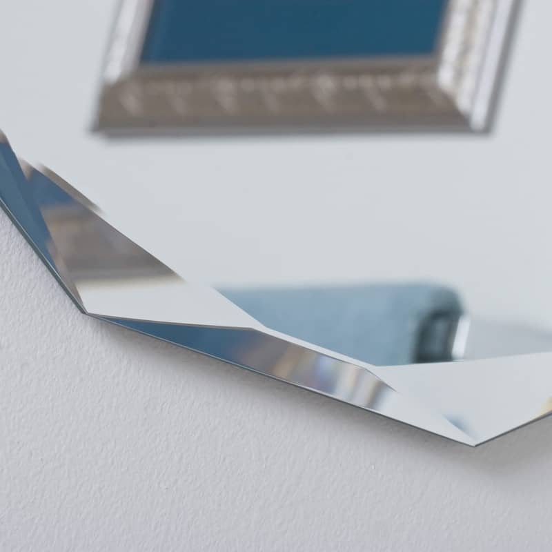 Frameless Diamond Wall Mirror