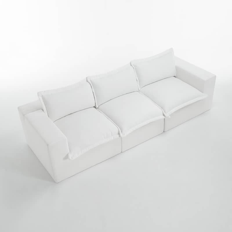 Comfy Cloud Couch Plush Modular Sectional Sofa For Living Room