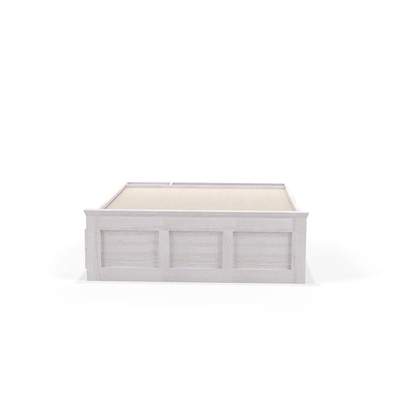 DH BASIC Transitional 2-Drawer Storage Bed by Denhour