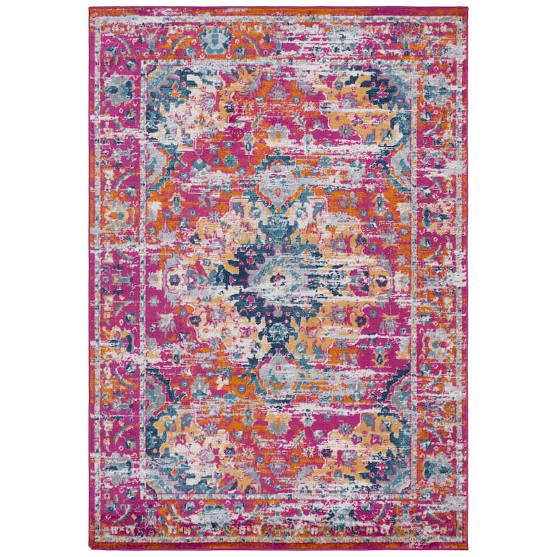 SAFAVIEH, Madison Jovita Vintage Boho Oriental Medallion Rug