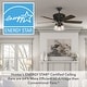 preview thumbnail 3 of 27, Hunter 54" Promenade Ceiling Fan with LED Light Kit and Handheld Remote - Victorian, Transitional - ENERGY STAR!