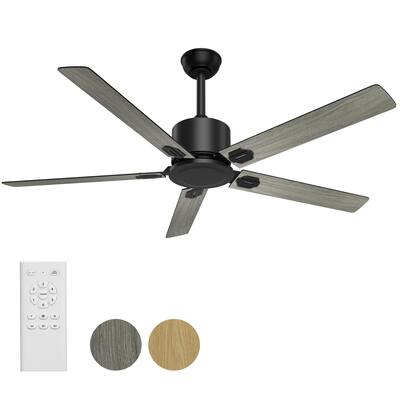 Ceiling Fans 52" with Remote Control Ceiling Fan Modern with 6 Speeds Reversible DC Motor Ceiling Fans No Lights