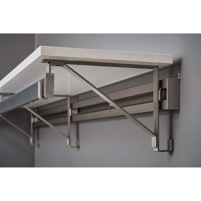 Arrange a Space LHS Finest Laundry Room Organizer System Kit