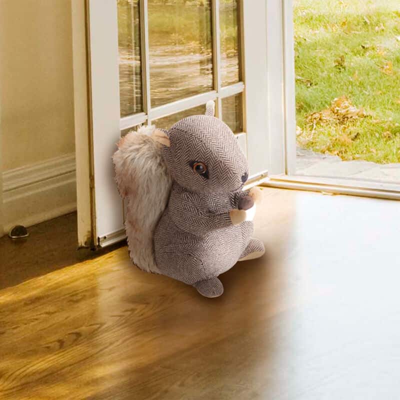 Elements Squirrel Door Stopper, 10 Inch - N/A