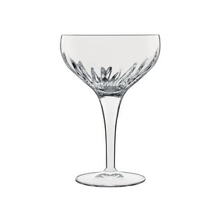 Luigi Bormioli Mixology 7.5 Ounce Coupe Cocktail Glass, Set of 4 - 7.5