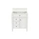 Option Bright White Cabinet Base Only - No Top