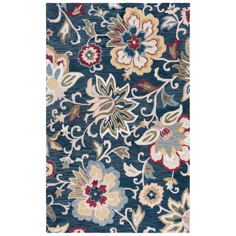 SAFAVIEH Handmade Blossom Katerinka Wool Rug