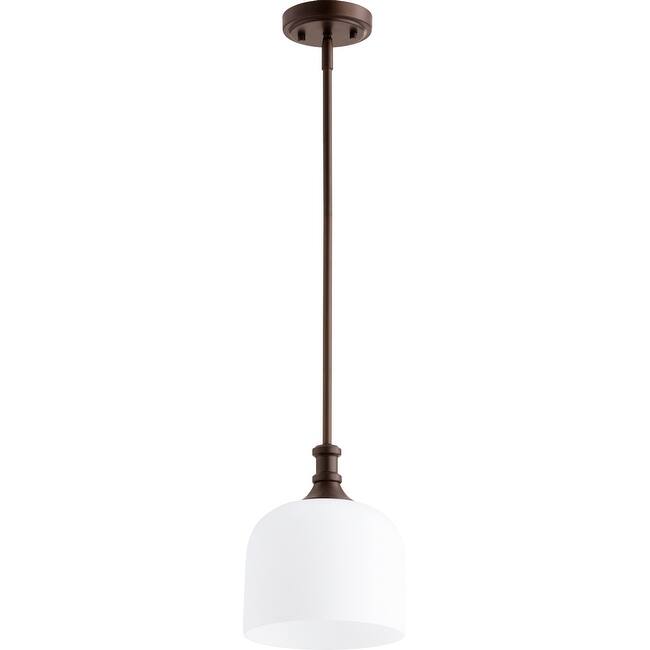 Quorum International Richmond Single Light 8" Wide Mini Pendant with