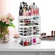 preview thumbnail 6 of 5, Acrylic Makeup Cosmetic Organizer & Jewelry Storage Set - Large - Clear