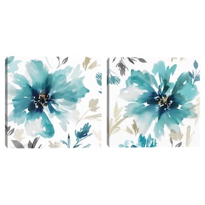 Finesse I, Finesse II by Isabelle Z Canvas Art Prints